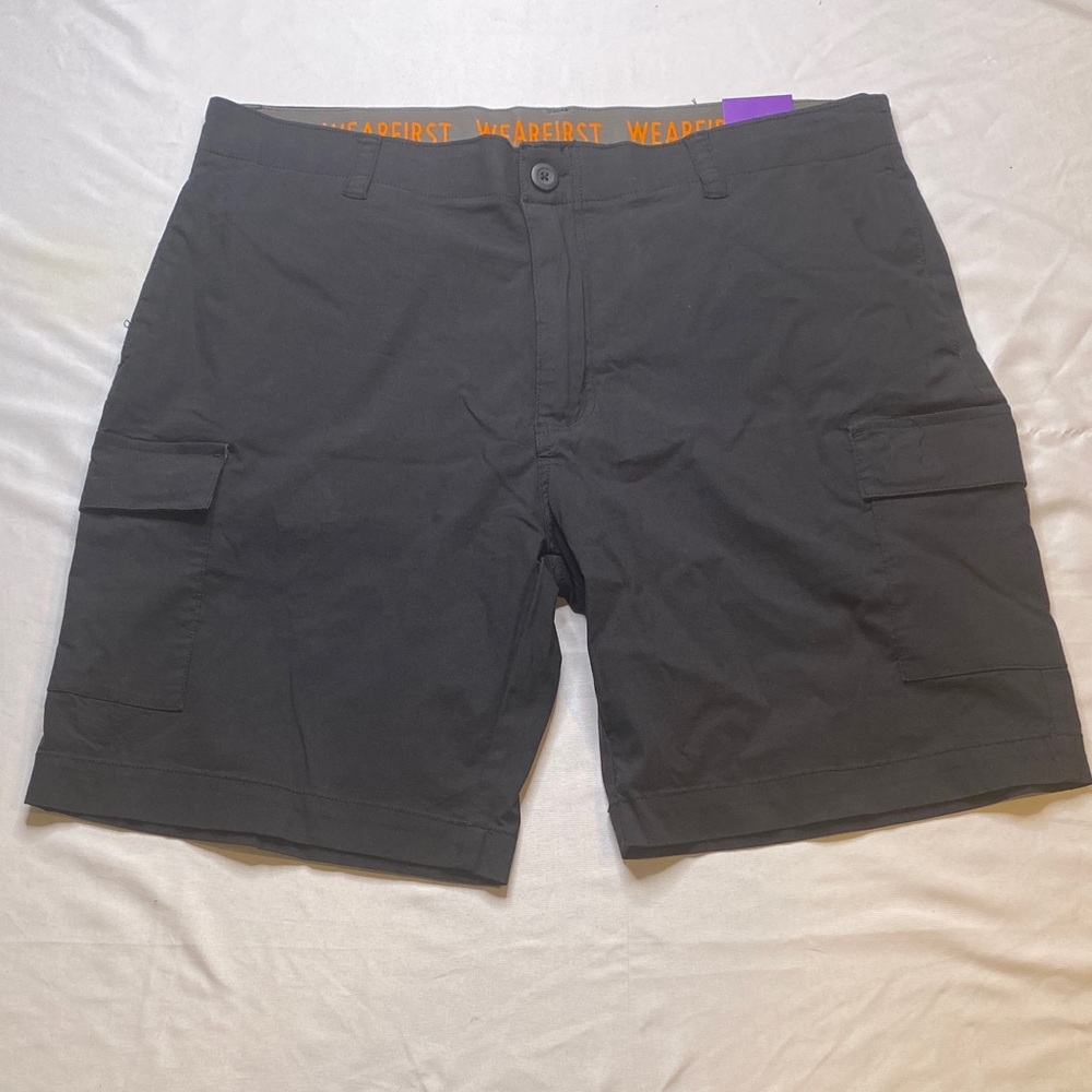 Men's WearFirst Black Cargo‎ Shorts